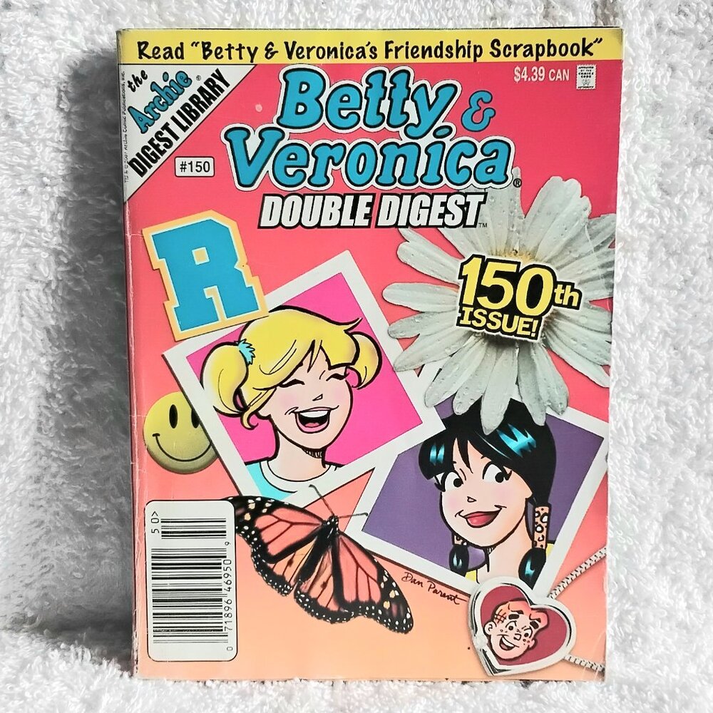 5/$20 2007 Betty and Veronica Double Digest No. 150-150th Issue!!